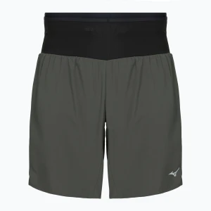 Spodenki do biegania męskie Mizuno Multi Pocket 2In1 forest night Zielony