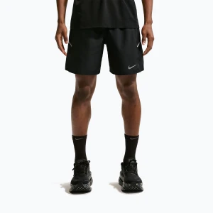 Spodenki do biegania męskie Nike Miler Dri-Fit 2in1 7" black/black
