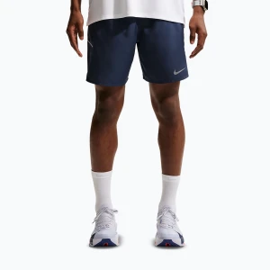 Spodenki do biegania męskie Nike Miler Dri-Fit Brief Lined7" midnight navy