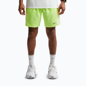 Spodenki do biegania męskie Nike Miler Dri-Fit Brief Lined7" volt ice/barely volt
