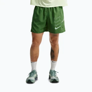 Spodenki do biegania męskie Nike Miler forest green