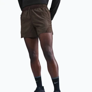 Spodenki do biegania męskie Nike Run Dri-Fit 5" baroque brown/black
