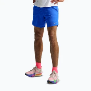 Spodenki do biegania męskie Nike Stride Dri-Fit 2in1 7" hyper royal Niebieski