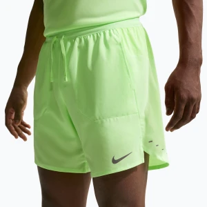 Spodenki do biegania męskie Nike Stride Dri-Fit 2in1 7" lime blast