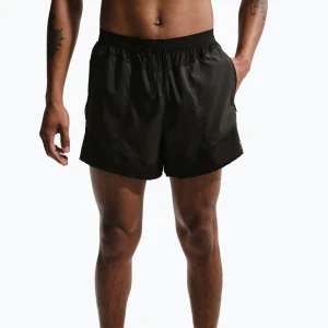 Spodenki do biegania męskie Nike Stride Dri-Fit Brief-Lined 5" off noir/black/black