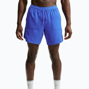 Spodenki do biegania męskie Nike Stride Dri-Fit Brief-Lined 7" hyper royal Niebieski
