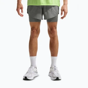 Spodenki do biegania męskie Nike Stride Dri-Fit Hybrid 5" smoke grey
