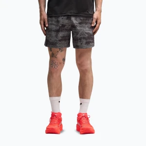 Spodenki do biegania męskie PUMA Dreamrun 5" Brightstride AOP puma black Szary