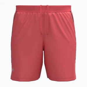 Spodenki do biegania męskie Under Armour Launch 7" electric tangerine/black/green mode