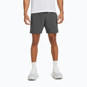 Spodenki do biegania męskie Under Armour Launch Elite 2In1 7'' castelrock/ castelrock/reflective