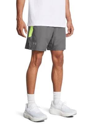 Spodenki do biegania męskie Under Armour UA Launch Pro 2n1 7'' Shorts - szare