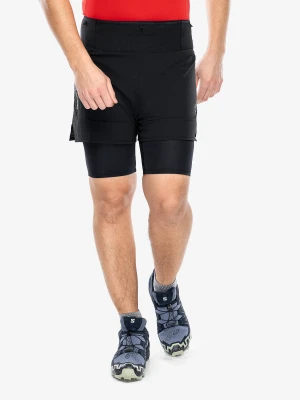 Spodenki do biegania Salomon Sense 2in1 Shorts - blue/prov.deep black