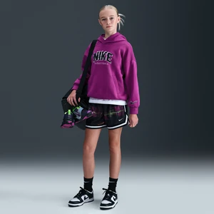 Spodenki do koszykówki dla dużych dzieci (chłopców) Dri-FIT 13 cm Nike DNA - Zieleń