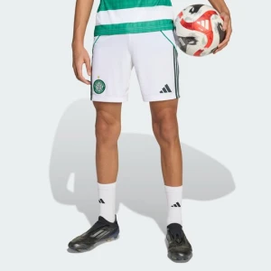 Spodenki domowe dla dzieci Celtic FC 25/26 Adidas biały