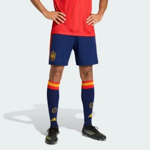 Spodenki domowe Hiszpania 26 Adidas Dark Blue