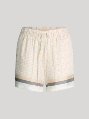 Spodenki domowe Modern Essence w kremowym kolorze z wzorem Joop