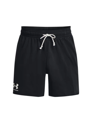 Spodenki dresowe męskie Under Armour UA Rival Terry 6in Short - czarne