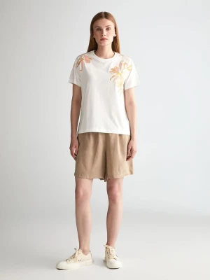 Spodenki dresowe z żakardowym paskiem GANT