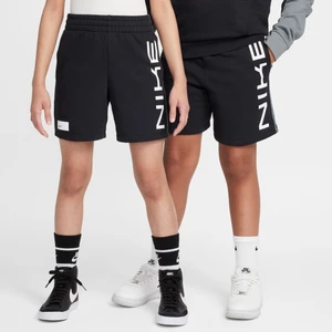 Spodenki dzianinowe dla dużych dzieci Dri-FIT - Czerń Nike
