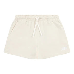 Spodenki dziecięce New Balance LAKG0006LIN – beżowe
