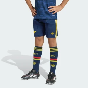 Spodenki dziecięce wyjazdowe Arsenal FC 26 / 27 Adidas Collegiate Navy
