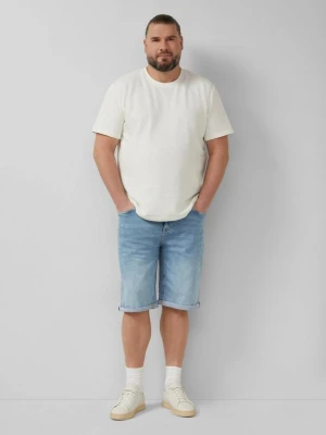 Spodenki jeansowe Casby / luźny krój / średni stan / hiperstretch s.Oliver niebieski
