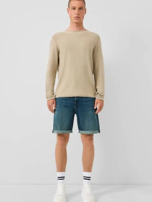 Spodenki jeansowe John / regular fit / średni stan QS niebieski