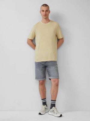 Spodenki jeansowe John / regular fit / średni stan QS szary
