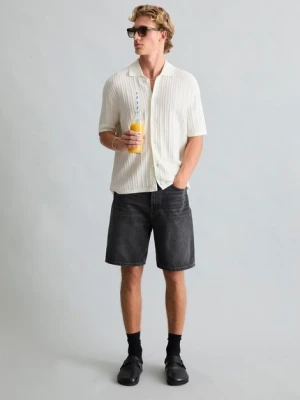 Spodenki jeansowe model Kalle relaxed Marc O'Polo šedá