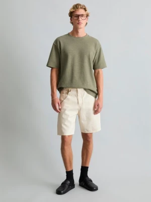 Spodenki jeansowe model Kalle relaxed Marc O'Polo bílá