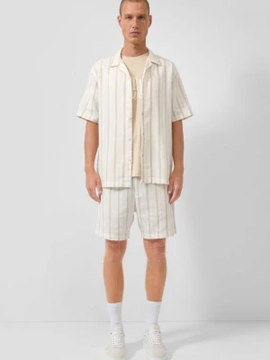 Spodenki jogger w paski QS