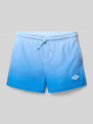 Spodenki kąpielowe o kroju regular fit z detalem z logo model 'Maui' jack & jones