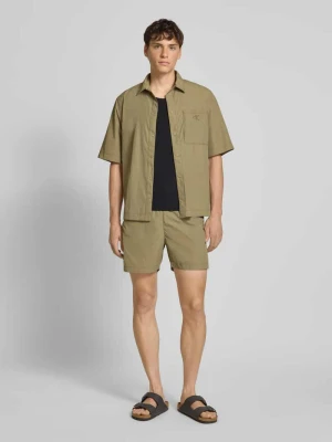 Spodenki kąpielowe o kroju regular fit z efektem dwóch warstw Calvin Klein Underwear