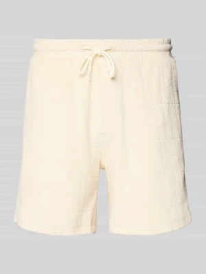 Spodenki kąpielowe o kroju regular fit z fakturowanym wzorem model ‘Tony’ Shiwi