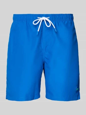 Spodenki kąpielowe o kroju regular fit z naszywką z logo model ‘Mike’ Shiwi