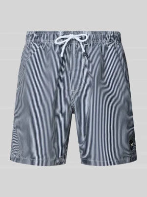 Spodenki kąpielowe o kroju regular fit z naszywką z logo model ‘Mike’ Shiwi