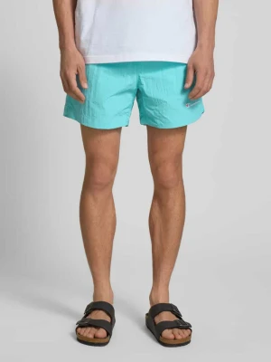 Spodenki kąpielowe o kroju regular fit z wyhaftowanym logo Champion