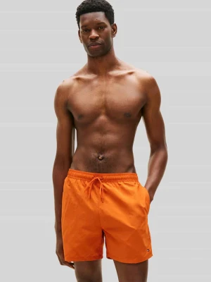 Spodenki kąpielowe o kroju regular fit z wyhaftowanym logo Tommy Hilfiger