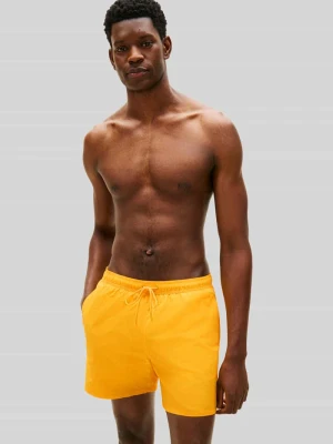 Spodenki kąpielowe o kroju regular fit z wyhaftowanym logo Tommy Hilfiger