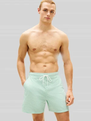 Spodenki kąpielowe o kroju regular fit z wyhaftowanym logo Tommy Hilfiger