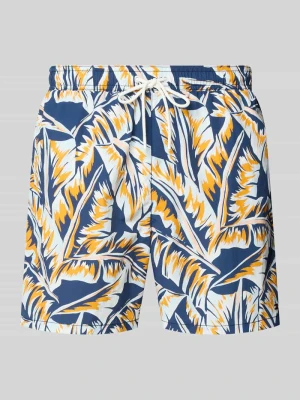 Spodenki kąpielowe o kroju regular fit z wyhaftowanym logo Tommy Hilfiger