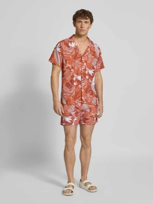 Spodenki kąpielowe o kroju relaxed fit z naszywką z logo model ‘Piranha’ Boss