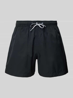 Spodenki kąpielowe o kroju relaxed fit z wyhaftowanym logo MCNEAL