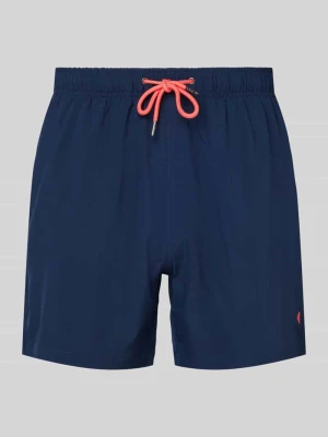 Spodenki kąpielowe o kroju relaxed fit z wyhaftowanym logo MCNEAL