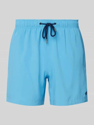 Spodenki kąpielowe o kroju relaxed fit z wyhaftowanym logo MCNEAL
