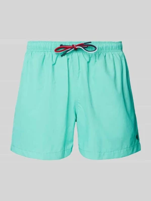 Spodenki kąpielowe o kroju relaxed fit z wyhaftowanym logo MCNEAL