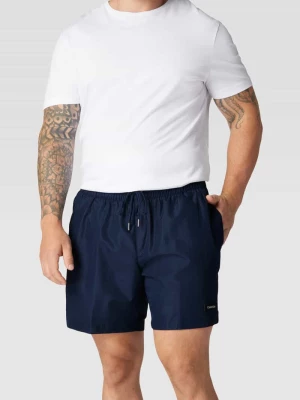 Spodenki kąpielowe PLUS SIZE z naszywką z logo Calvin Klein Underwear Plus