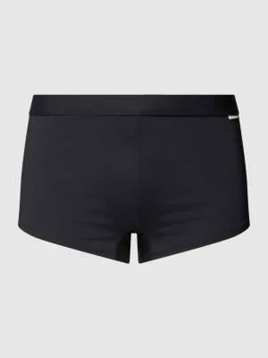 Spodenki kąpielowe w jednolitym kolorze model ‘TRUNK Lycra’ Calvin Klein Underwear