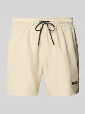 Spodenki kąpielowe z aplikacją z metką model 'DOGFISH' Boss