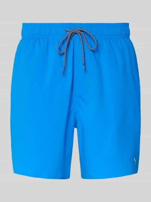 Spodenki kąpielowe z bocznymi kieszeniami i tylną kieszenią zapinaną na zamek błyskawiczny Puma